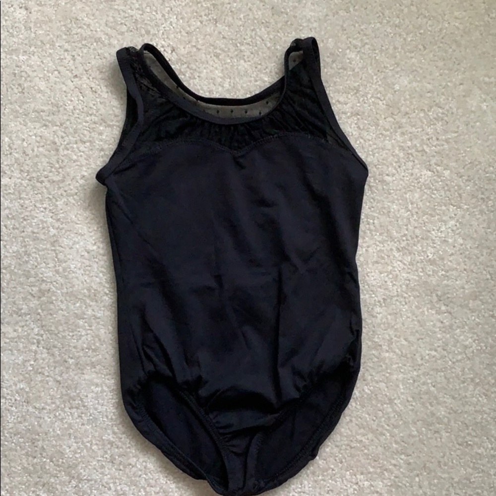 Motionwear Black Leotard (Girls Medium)